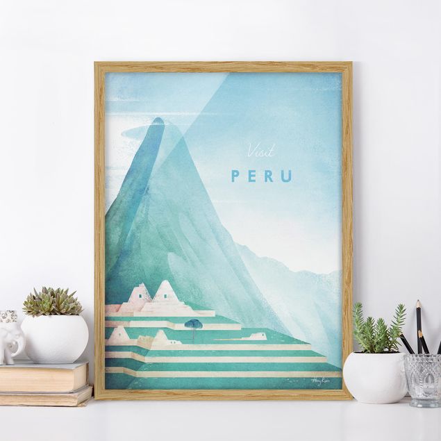 Decoración de cocinas Travel Poster - Peru