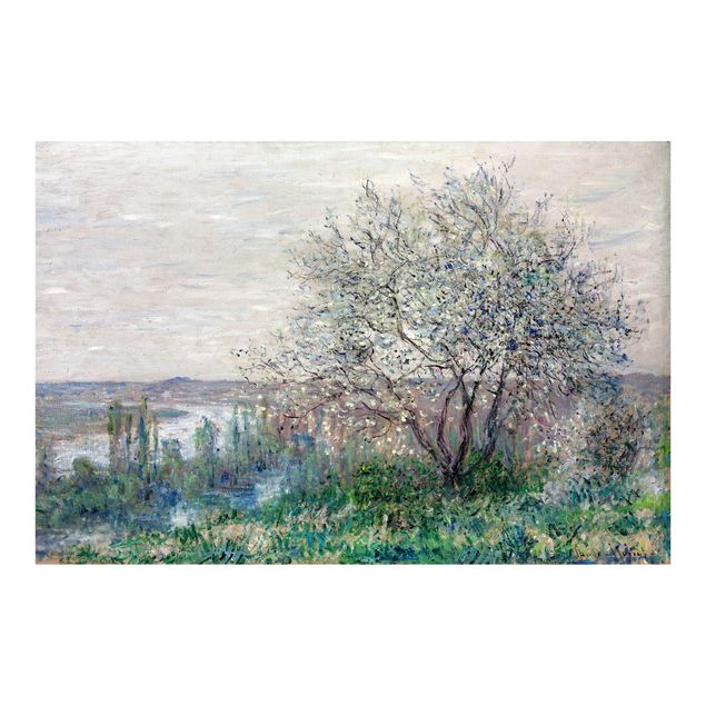 Papel pintado paisajes naturales Claude Monet - Spring in Vétheuil