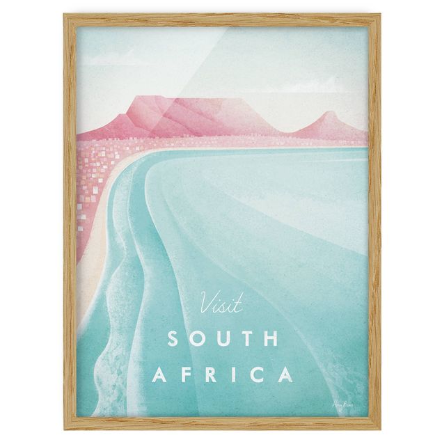 Cuadros playas Travel Poster - South Africa
