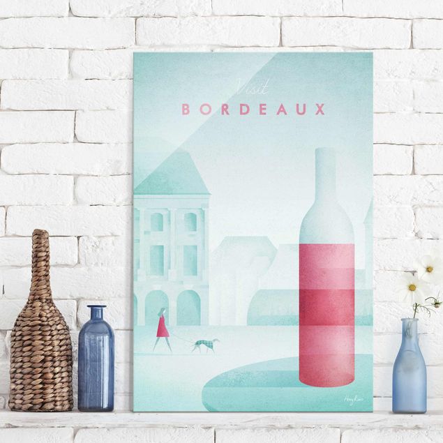 Decoración de cocinas Travel Poster - Bordeaux