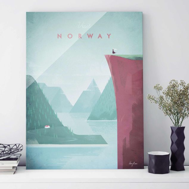Decoración en la cocina Travel Poster - Norway