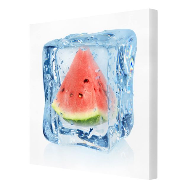 Cuadros decorativos Melon In Ice Cube