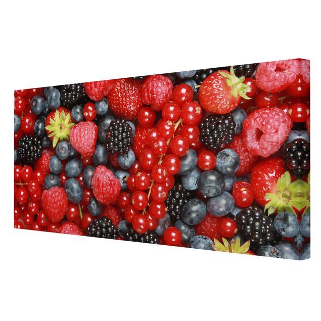 Cuadros rojos Fruity Berries