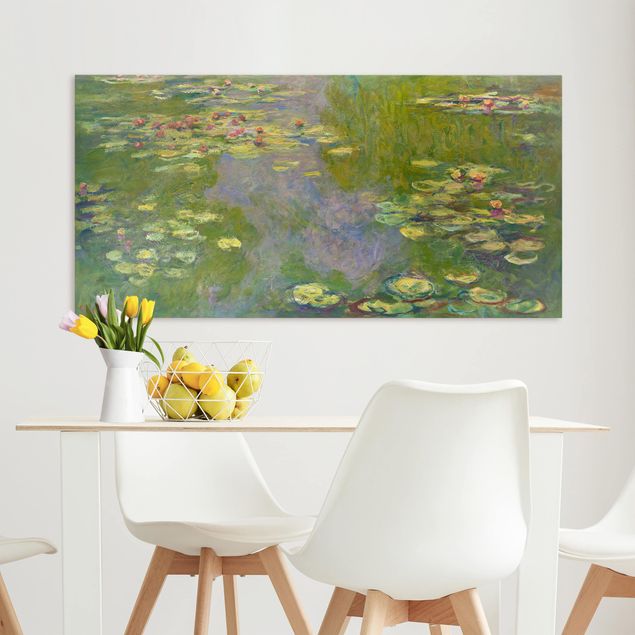 Decoración en la cocina Claude Monet - Green Waterlilies