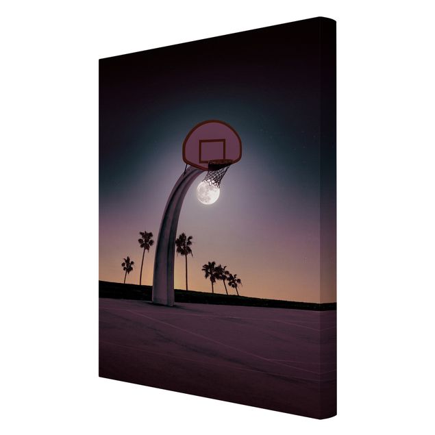 Cuadros Jonas Loose Basketball With Moon