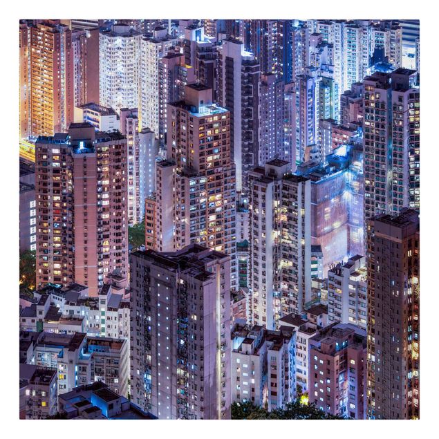 Cuadros de ciudades Hong Kong Sea Of Lights