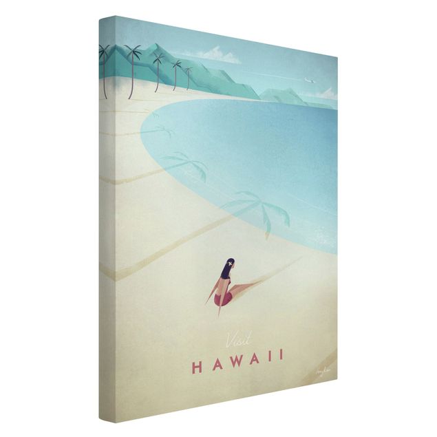 Cuadros paisajes Travel Poster - Hawaii