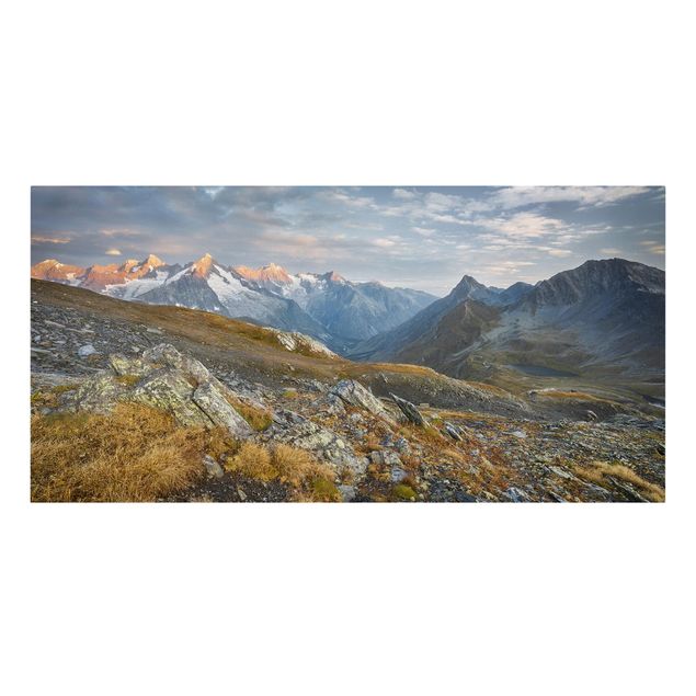 Cuadro con paisajes Col De Fenêtre Switzerland