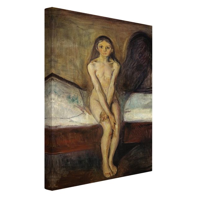Láminas cuadros famosos Edvard Munch - Puberty