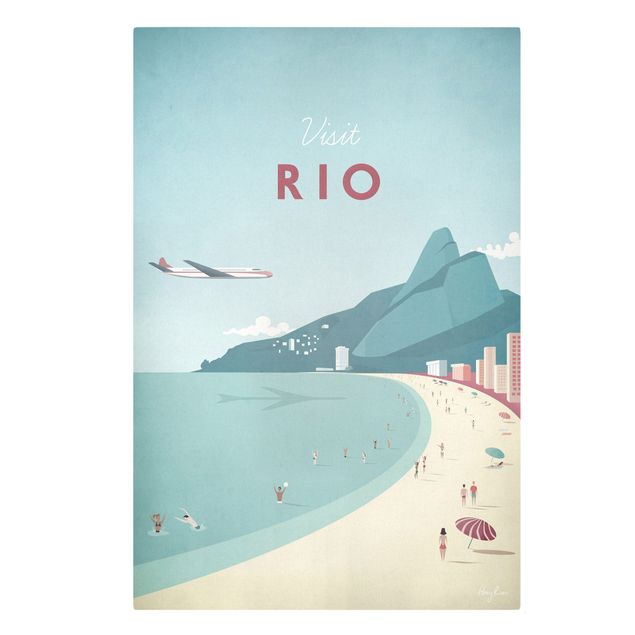 Lienzos ciudades del mundo Travel Poster - Rio De Janeiro