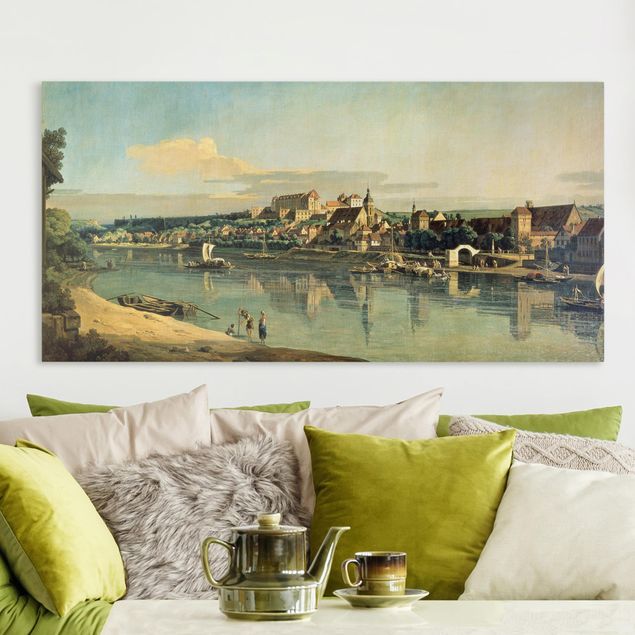 Cuadros barrocos Bernardo Bellotto - View Of Pirna