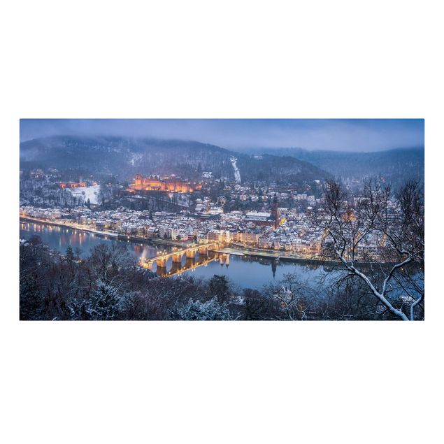 Cuadros ciudades Heidelberg In The Winter