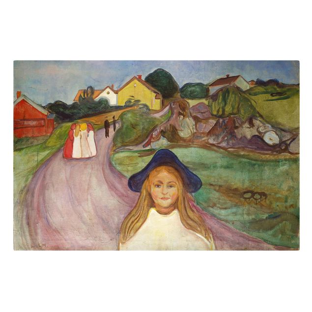 Estilos artísticos Edvard Munch - White Night