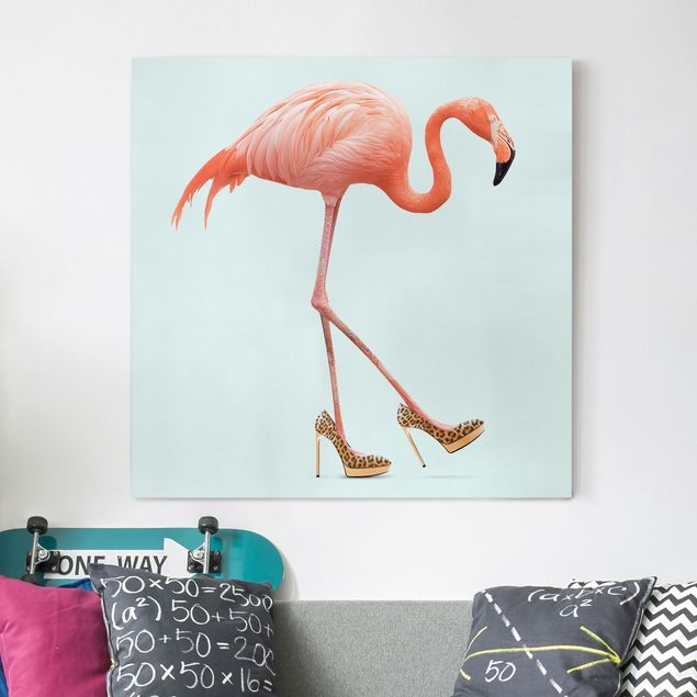 Decoración en la cocina Flamingo With High Heels