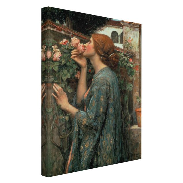Estilos artísticos John William Waterhouse - The Soul Of The Rose