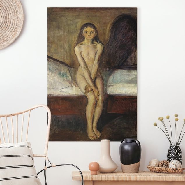 Cuadros de Expresionismo Edvard Munch - Puberty