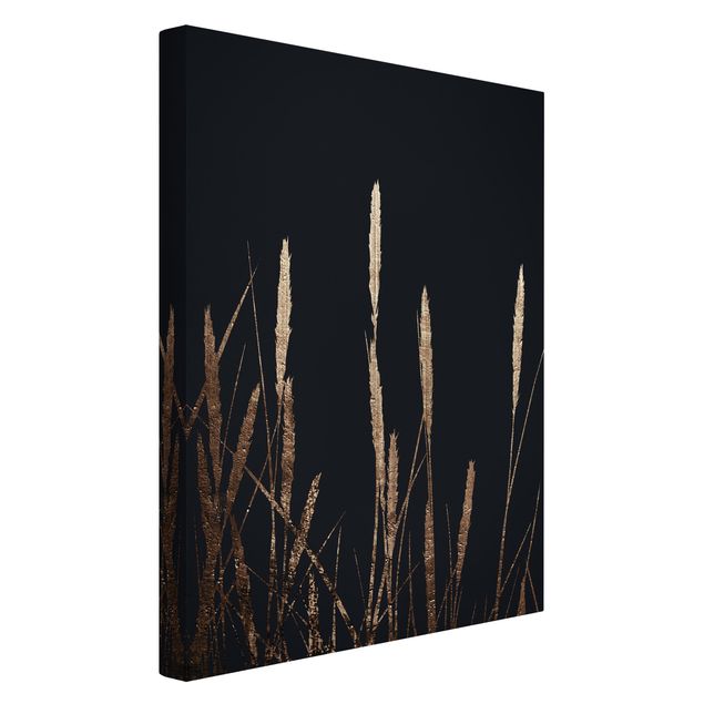 Lienzos de flores Graphical Plant World - Golden Reed