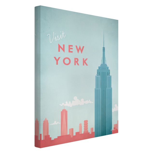 Lienzos ciudades Travel Poster - New York