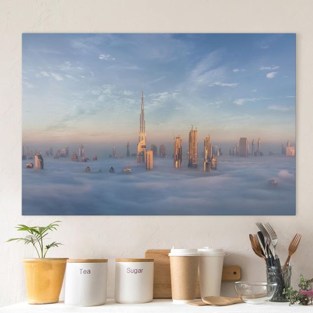 Cuadros de Asia Dubai Above The Clouds