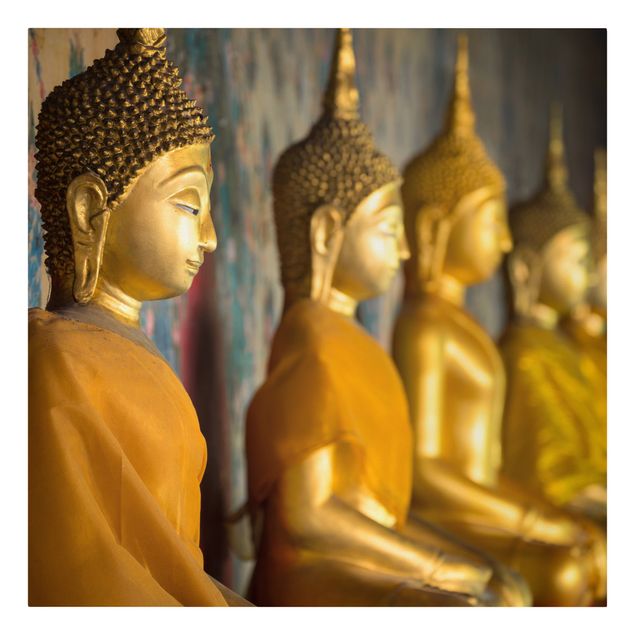 Cuadros de ciudades Golden Buddha Statue