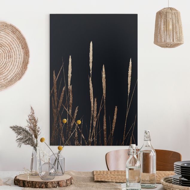 Lienzos de hierba Graphical Plant World - Golden Reed
