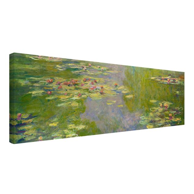 Cuadros famosos Claude Monet - Green Waterlilies