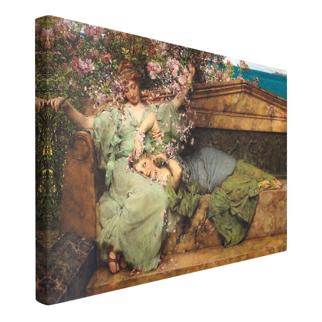 Estilos artísticos Sir Lawrence Alma-Tadema - The Rose Garden