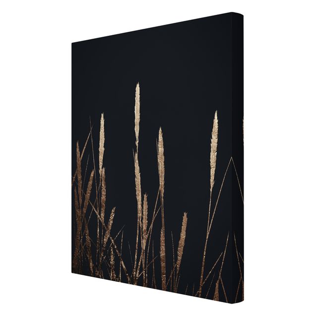 Cuadros de flores Graphical Plant World - Golden Reed