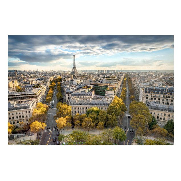 Lienzos de ciudades Nice day in Paris