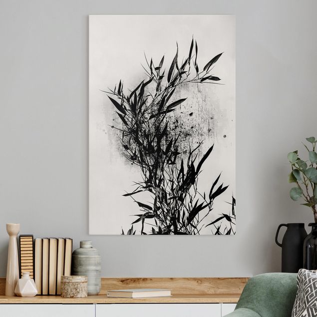 Decoración cocina Graphical Plant World - Black Bamboo