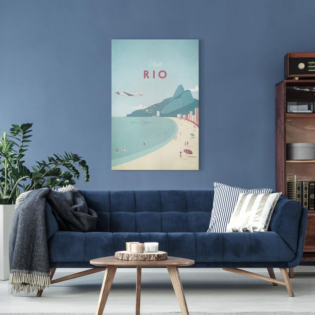 Cuadros de playa y mar Travel Poster - Rio De Janeiro