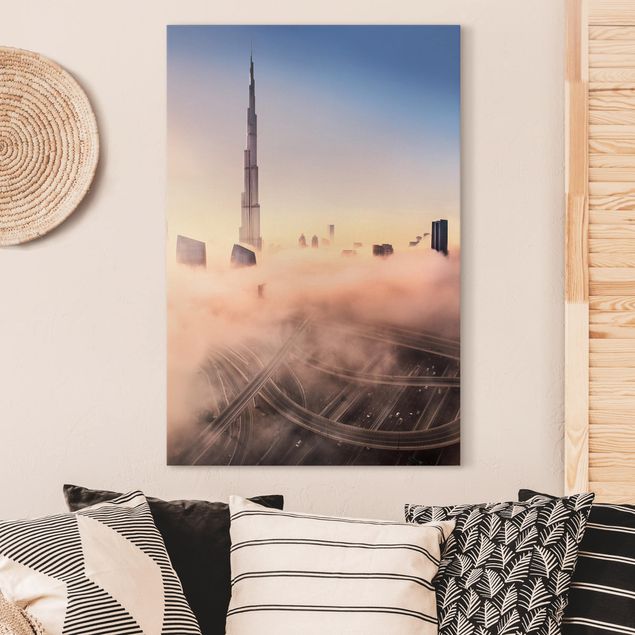 Cuadros asiaticos Heavenly Dubai Skyline