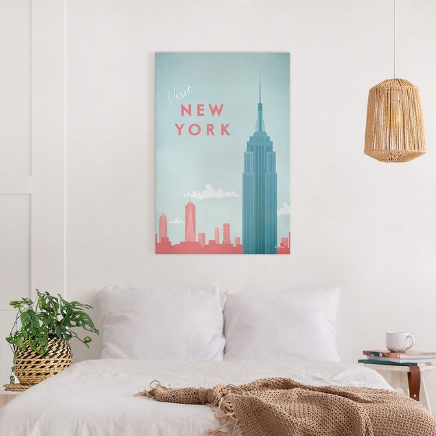 Cuadro New York Travel Poster - New York
