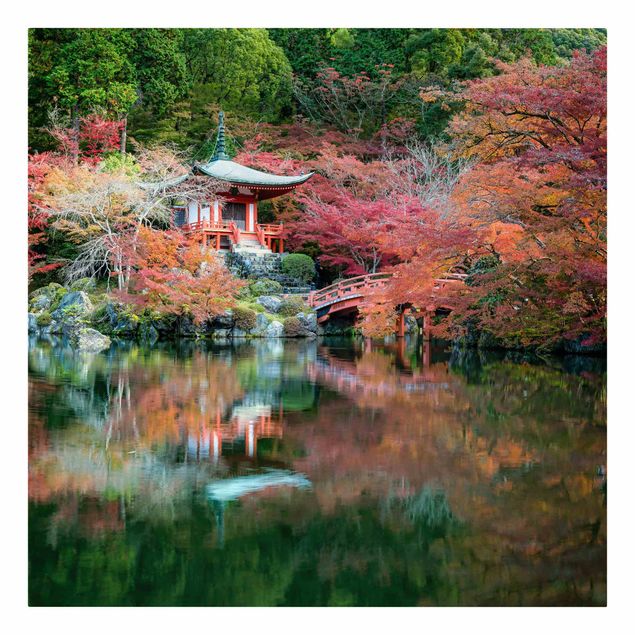 Lienzos paisajes naturales Daigo Ji Temple In The Fall