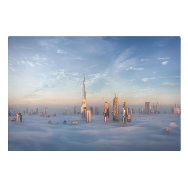 Lienzos ciudades Dubai Above The Clouds