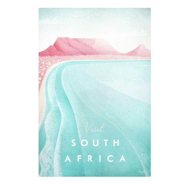Cuadros playas Travel Poster - South Africa