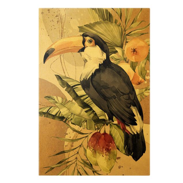 Cuadros modernos Tropical Birds - Toucan