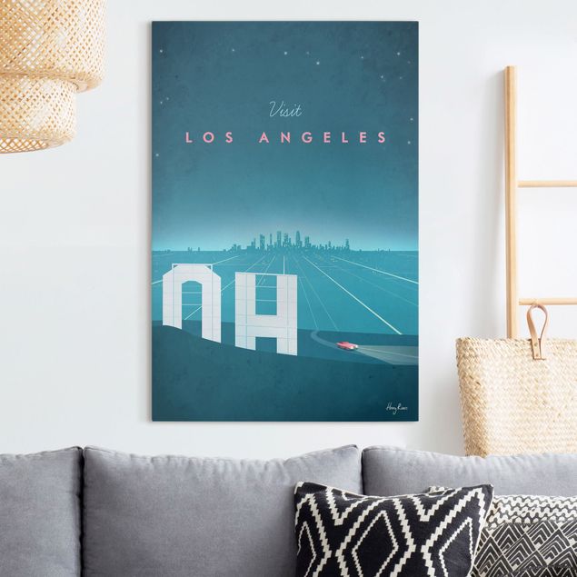 Decoración de cocinas Travel Poster - Los Angeles