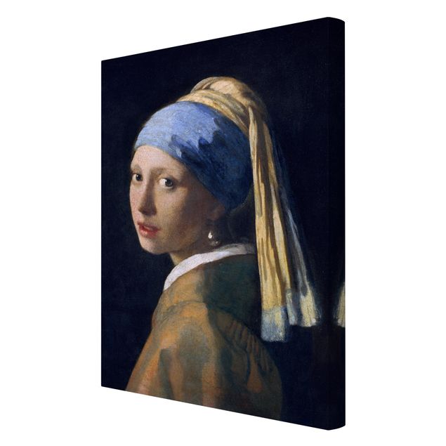 Cuadro retratos Jan Vermeer Van Delft - Girl With A Pearl Earring