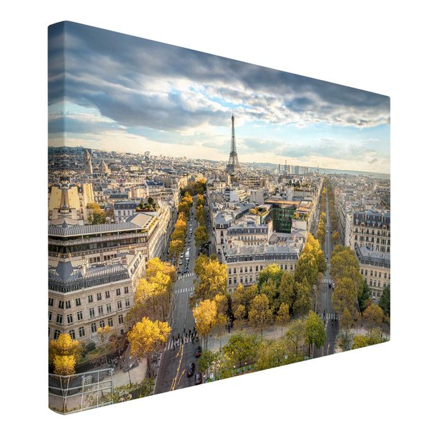Cuadro con paisajes Nice day in Paris
