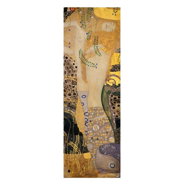 Cuadro mujer desnuda Gustav Klimt - Water Serpents I