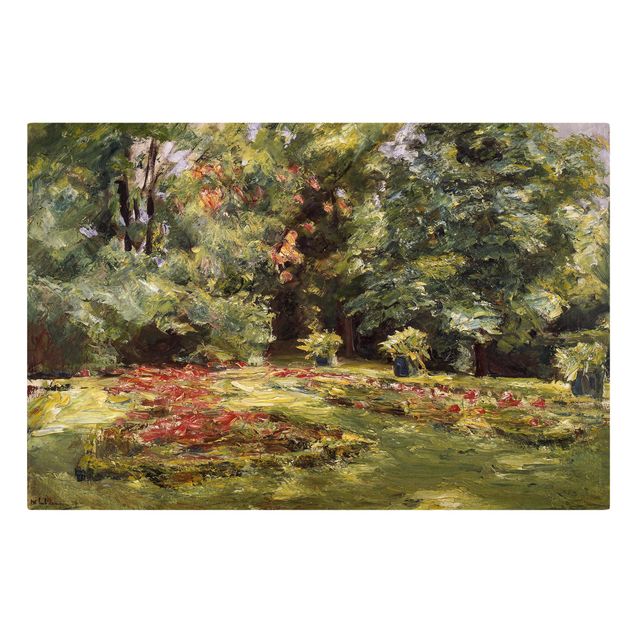 Cuadros árboles Max Liebermann - Flower Terrace Wannseegarten