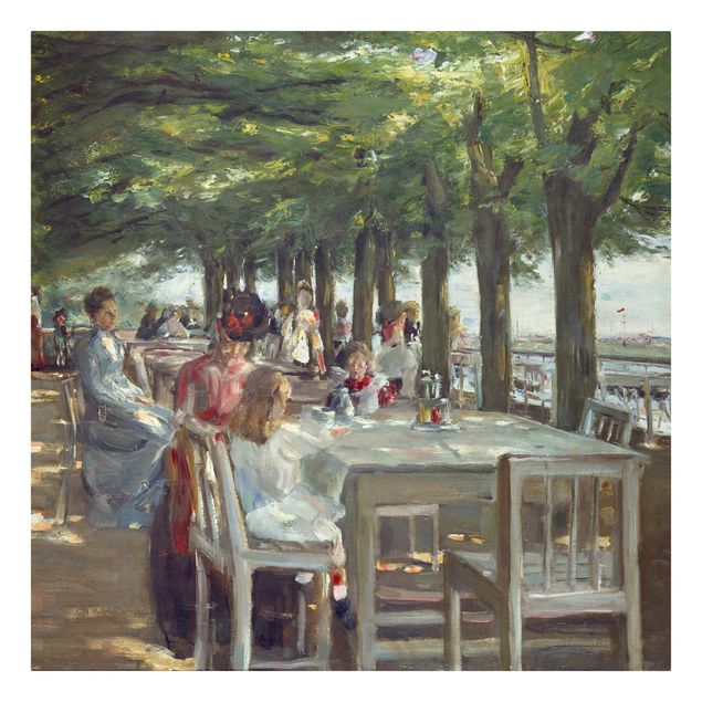 Cuadros árboles Max Liebermann - The Restaurant Terrace Jacob