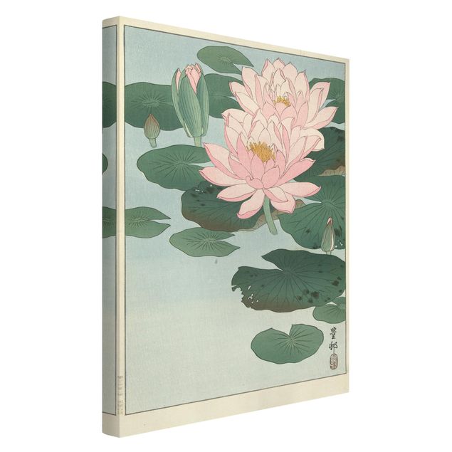 Estilos artísticos Ohara Shôson - Water Lilies