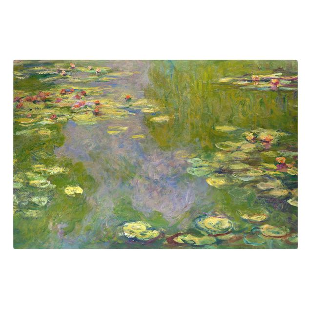 Estilos artísticos Claude Monet - Green Waterlilies