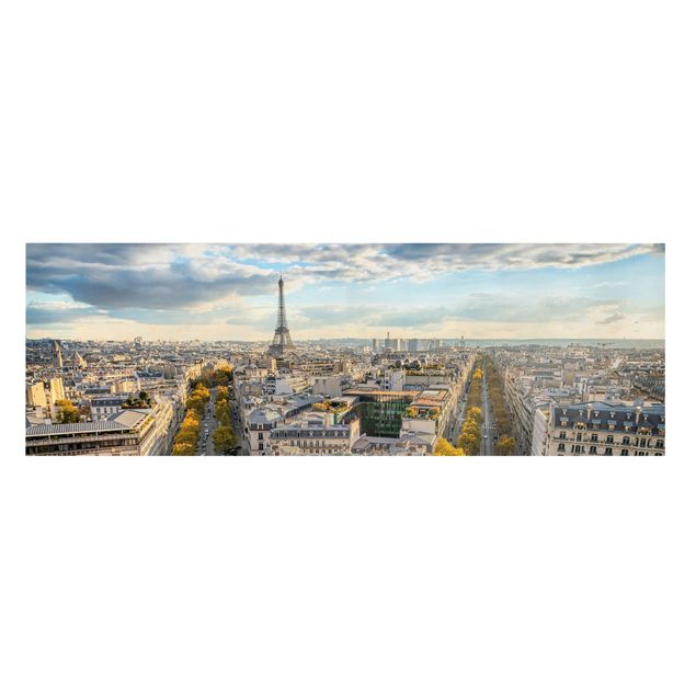 Lienzos ciudades del mundo Nice day in Paris