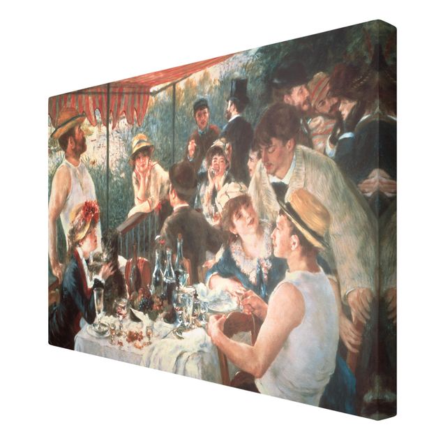Cuadros famosos Auguste Renoir - Luncheon Of The Boating Party