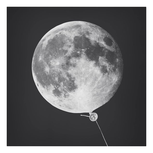 Cuadros modernos Balloon With Moon
