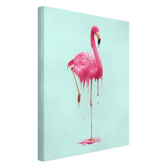 Reproducciónes de cuadros Melting Flamingo