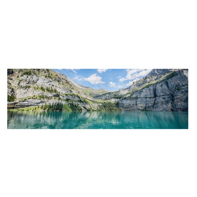Cuadro con paisajes Divine Mountain Lake
